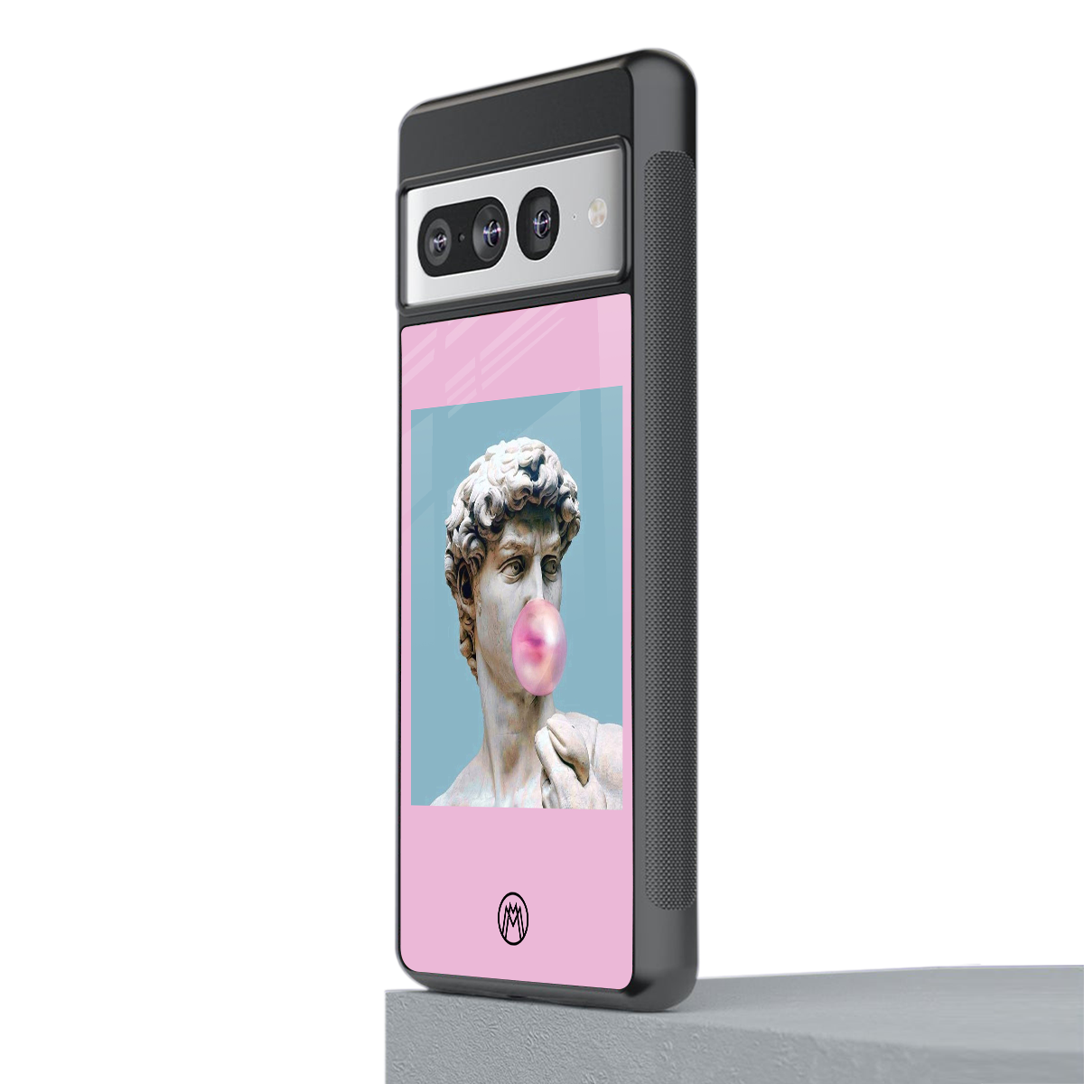 dope david michelangelo back phone cover | glass case for google pixel 7 pro