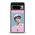 dope david michelangelo back phone cover | glass case for google pixel 8 pro