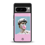 dope david michelangelo back phone cover | glass case for google pixel 8 pro