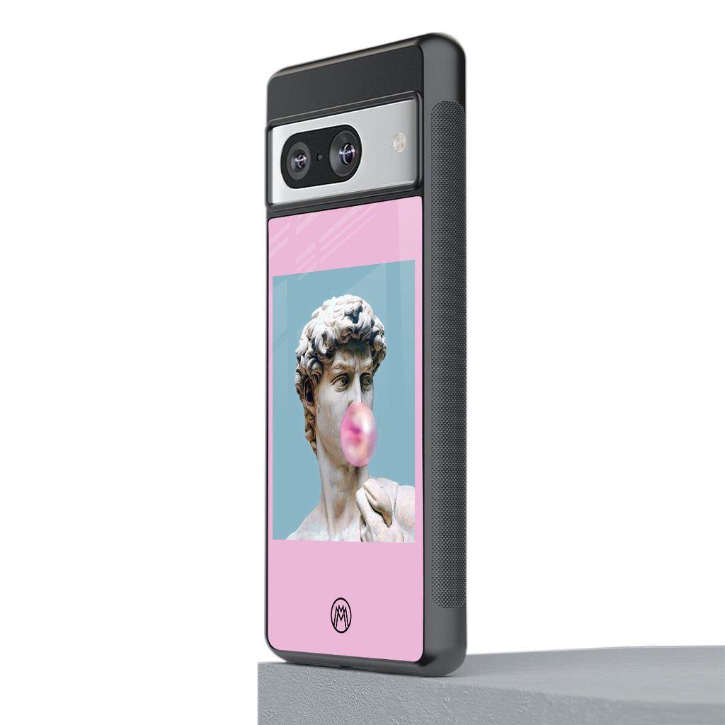 dope david michelangelo back phone cover | glass case for Google Pixel 8