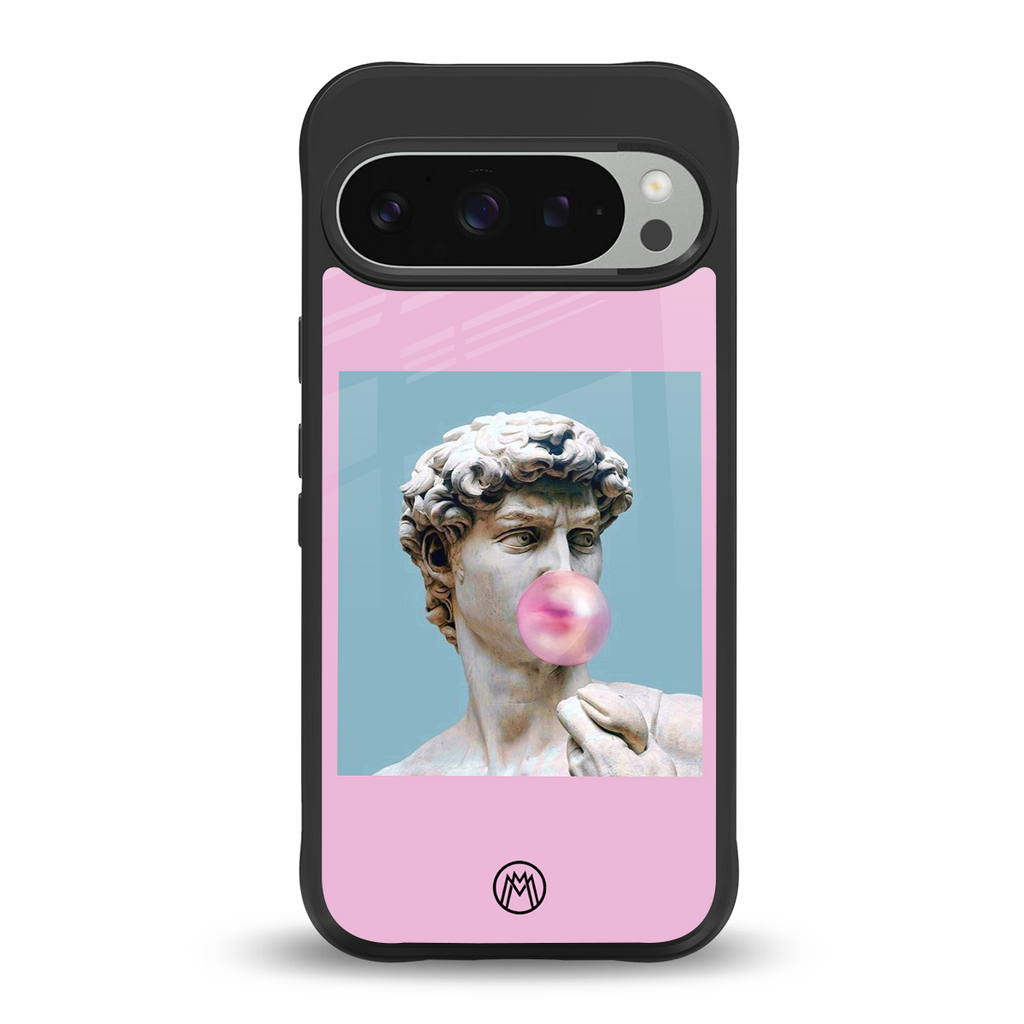 dope david michelangelo back phone cover | glass case for google pixel 9 pro