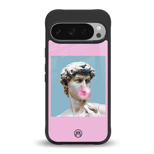 dope david michelangelo back phone cover | glass case for google pixel 9 pro