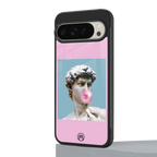 dope david michelangelo back phone cover | glass case for google pixel 9 pro