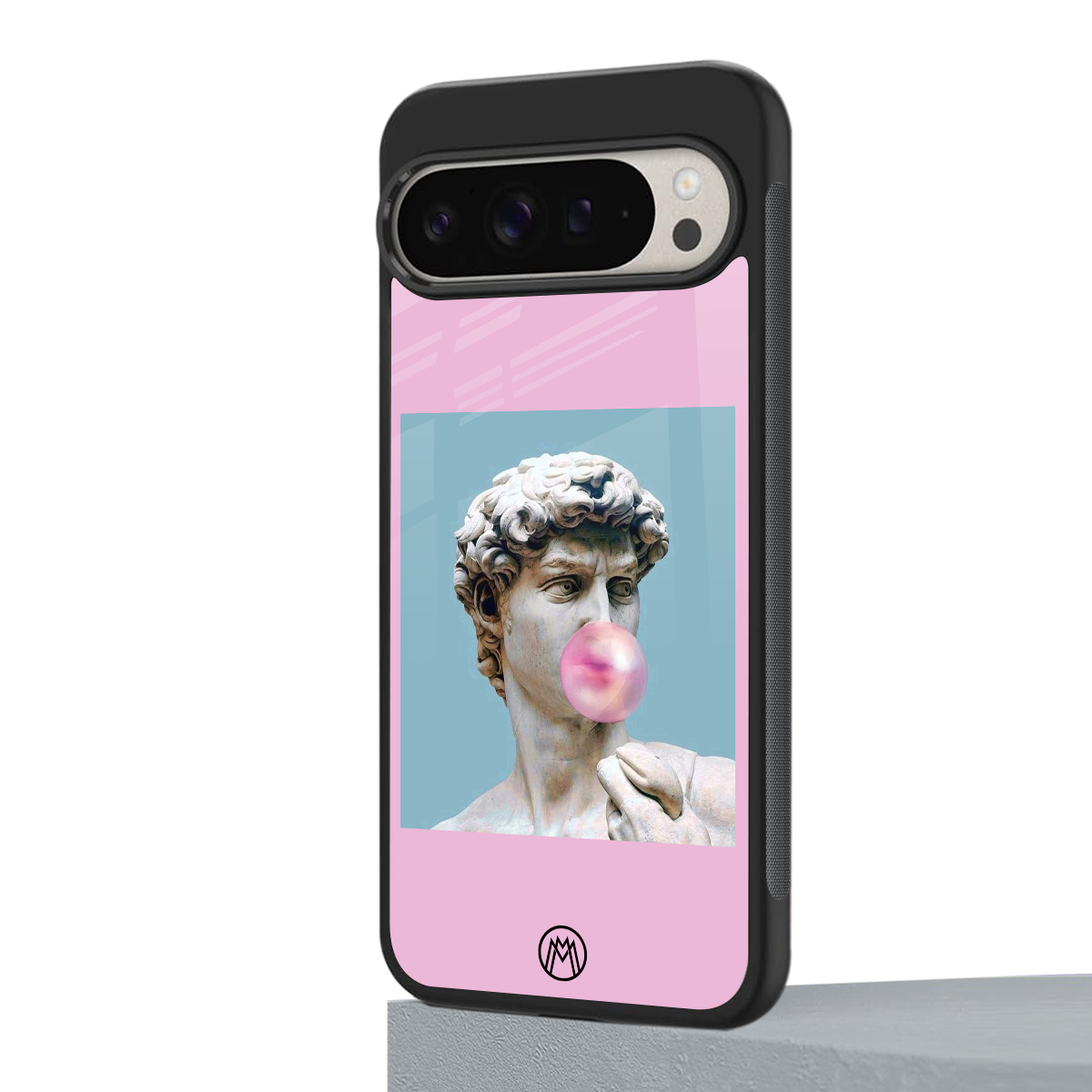 dope david michelangelo back phone cover | glass case for google pixel 9 pro xl