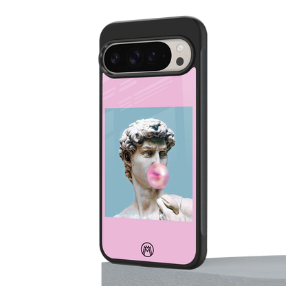 dope david michelangelo back phone cover | glass case for google pixel 9 pro xl