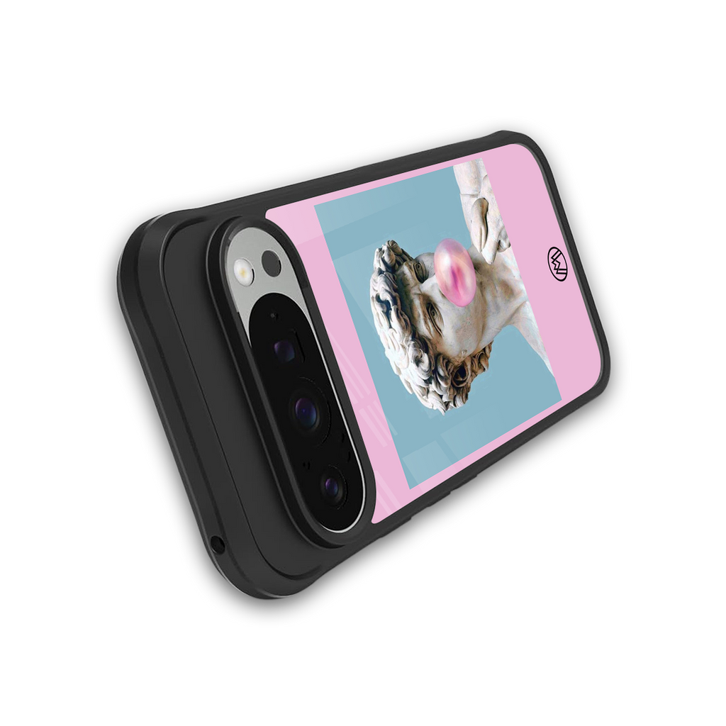 dope david michelangelo back phone cover | glass case for google pixel 9 pro