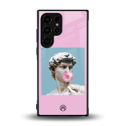dope david michelangelo back phone cover | glass case for samsung galaxy s23 ultra