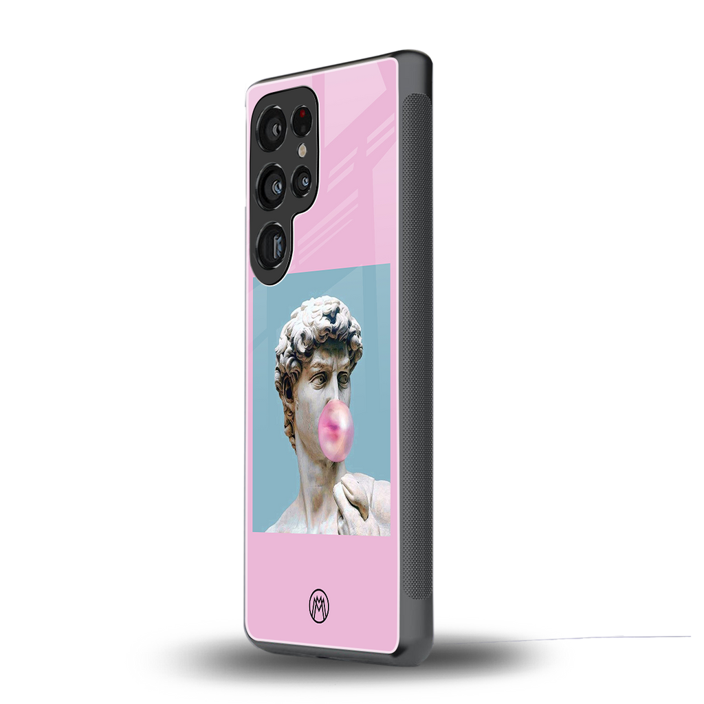 dope david michelangelo back phone cover | glass case for samsung galaxy s25 ultra