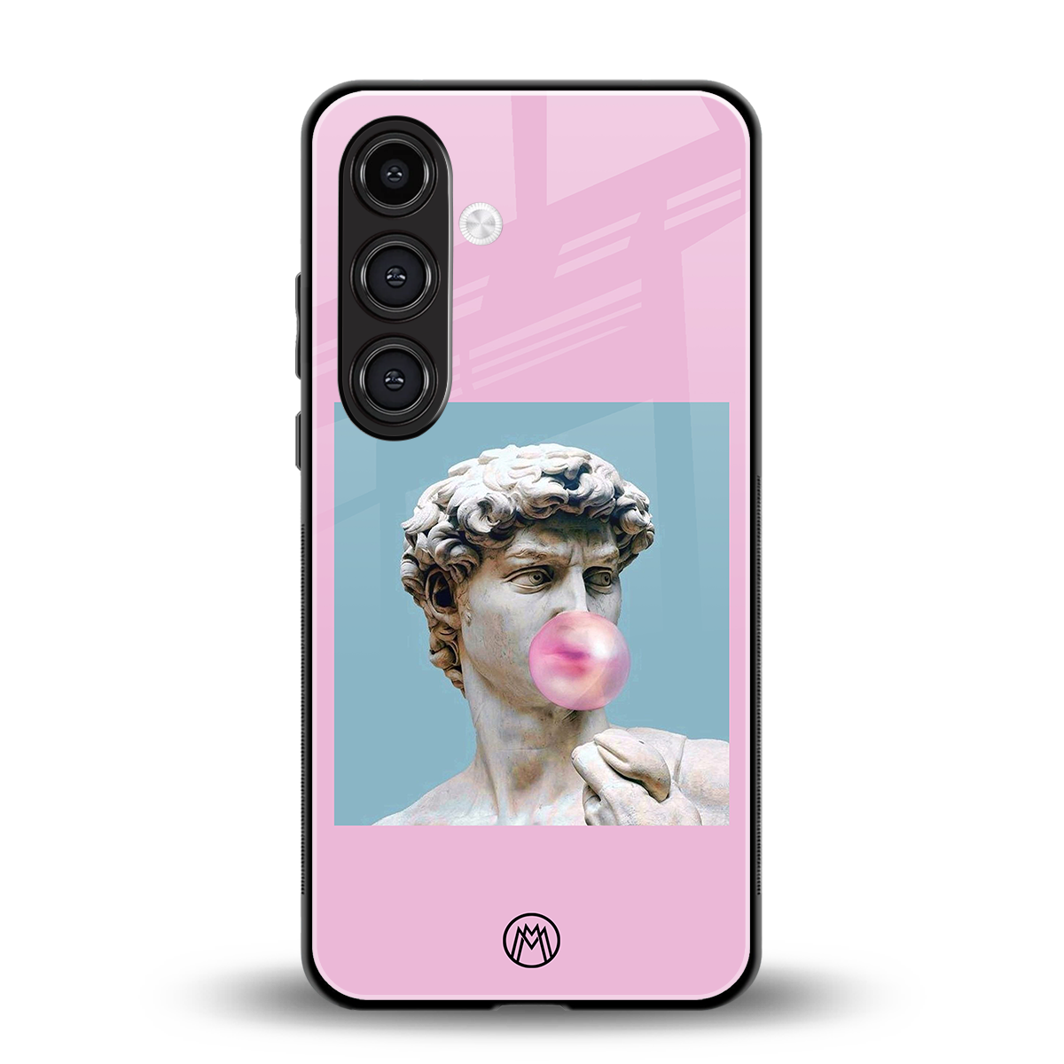 dope david michelangelo back phone cover | glass case for samsung galaxy s24 fe