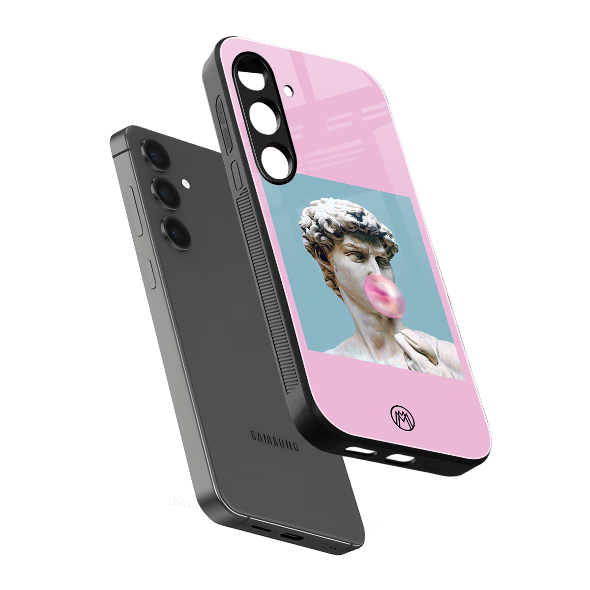 dope david michelangelo back phone cover | glass case for samsung galaxy s23 plus