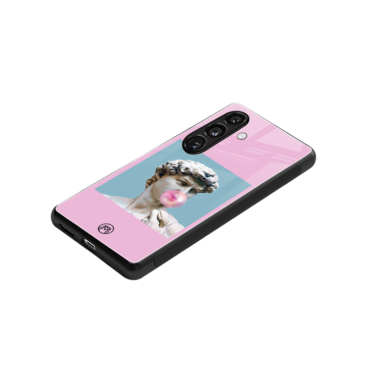 dope david michelangelo back phone cover | glass case for samsung galaxy s24 fe