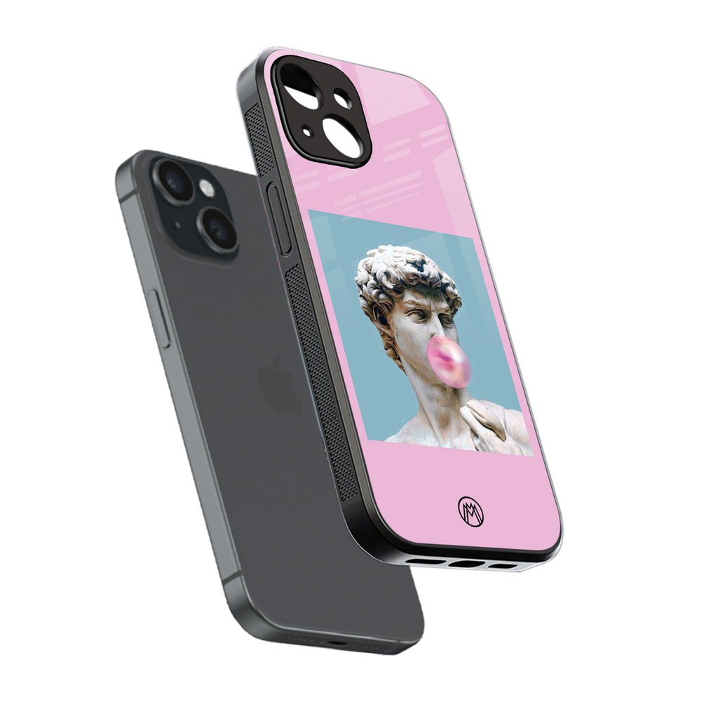 dope david michelangelo back phone cover | glass case for iphone 15