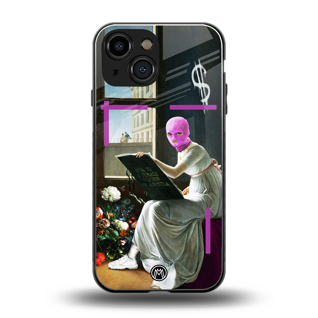 dope diva back phone cover | glass case for iphone 13 mini