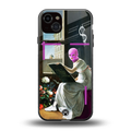 dope diva back phone cover | glass case for iphone 14 plus