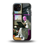 dope diva back phone cover | glass case for iphone 14 plus