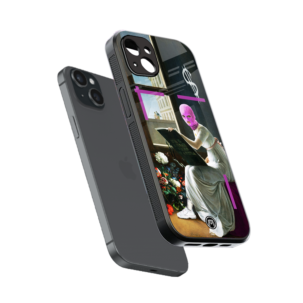 dope diva back phone cover | glass case for iphone 14 plus
