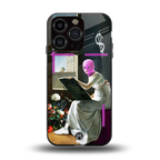 dope diva back phone cover | glass case for iphone 15 pro