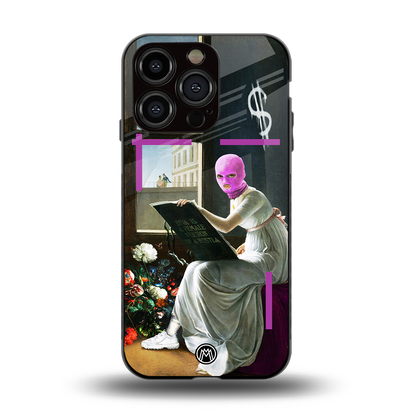 dope diva back phone cover | glass case for iphone 15 pro