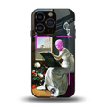 dope diva back phone cover | glass case for iphone 14 pro