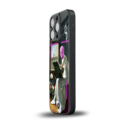 dope diva back phone cover | glass case for iphone 15 pro