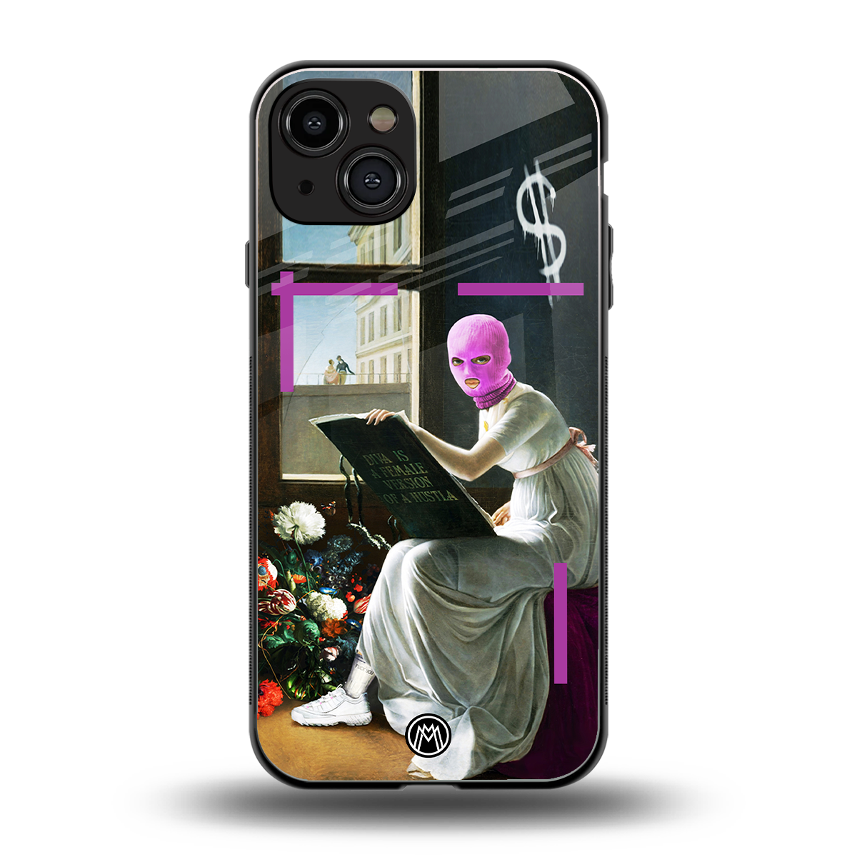 dope diva back phone cover | glass case for iphone 15