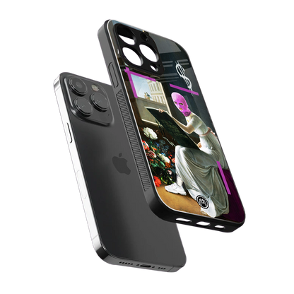 dope diva back phone cover | glass case for iphone 14 pro