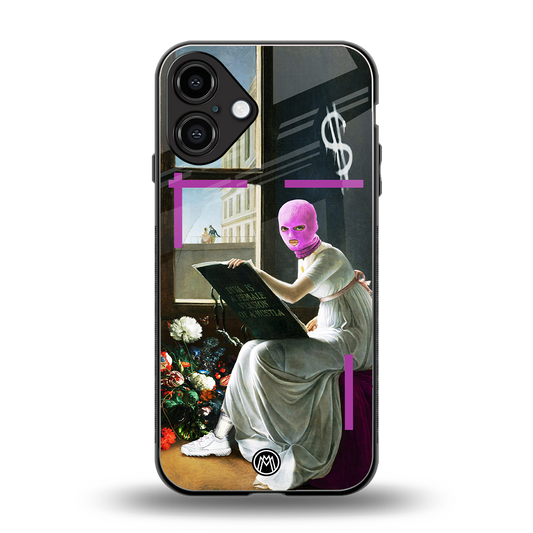 dope diva back phone cover | glass case for iphone 16 plus