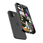 dope diva back phone cover | glass case for iphone 16 plus