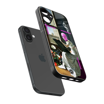 dope diva back phone cover | glass case for iphone 16 plus