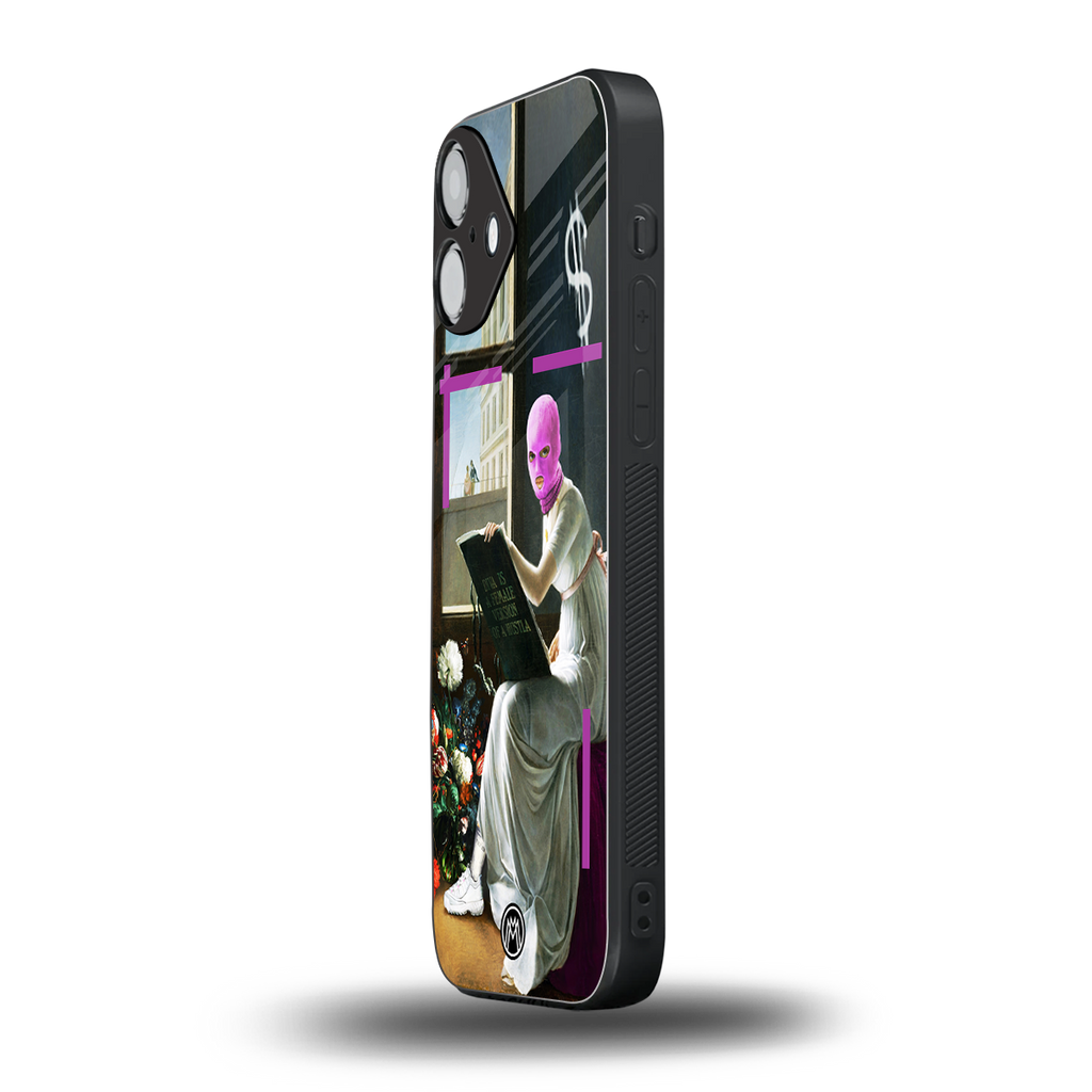 dope diva back phone cover | glass case for iphone 16 plus