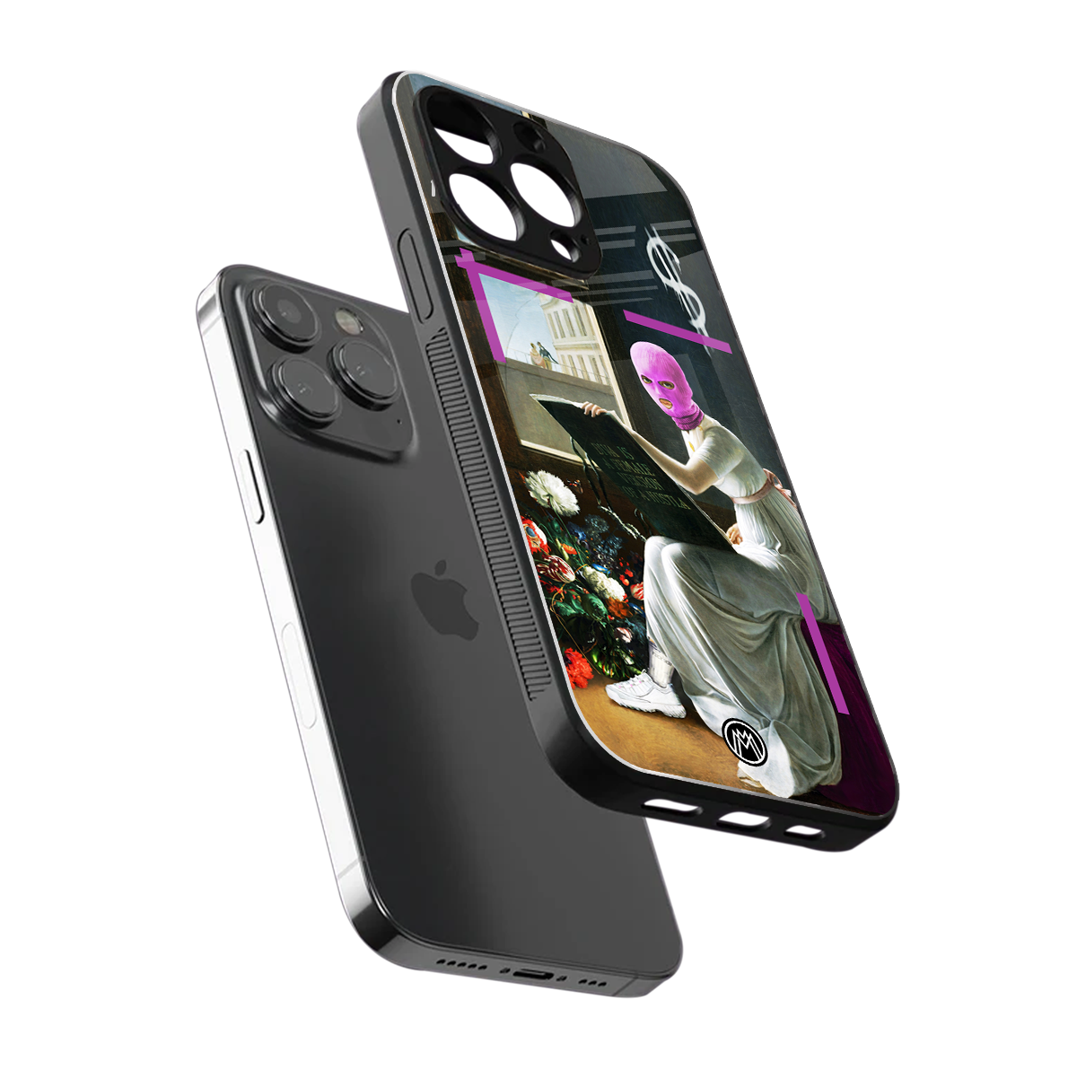 dope diva back phone cover | glass case for iphone 16 pro max