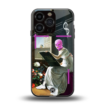 dope diva back phone cover | glass case for iphone 16 pro