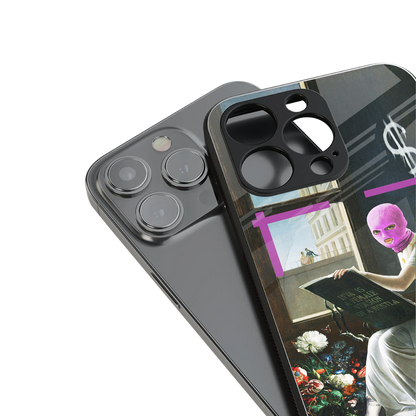 dope diva back phone cover | glass case for iphone 15 pro