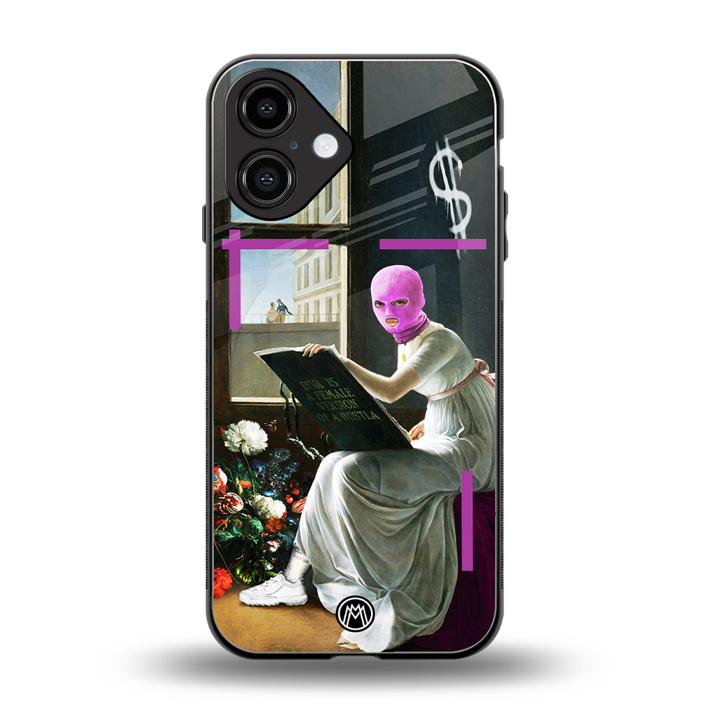 dope diva back phone cover | glass case for iphone 16