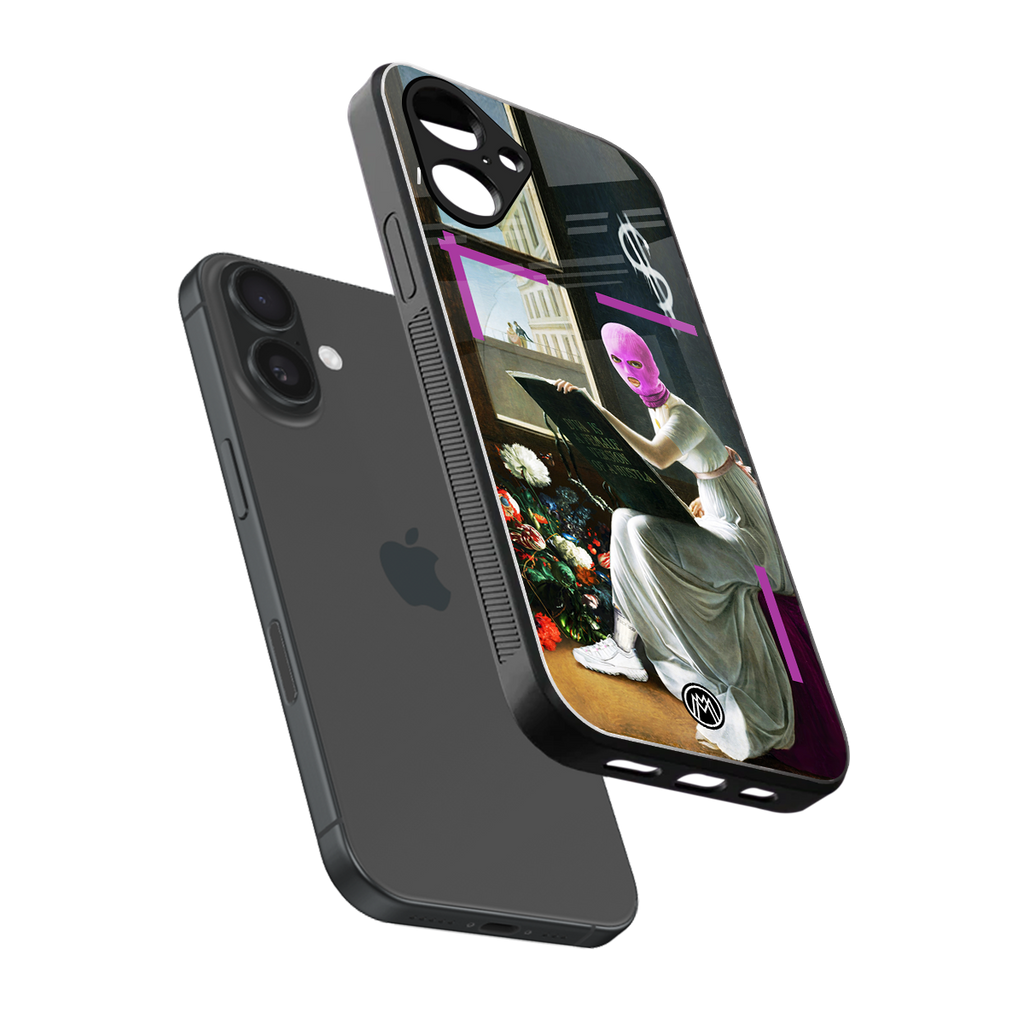 dope diva back phone cover | glass case for iphone 16