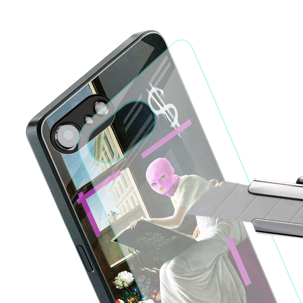 dope diva back phone cover | glass case for iphone 16e