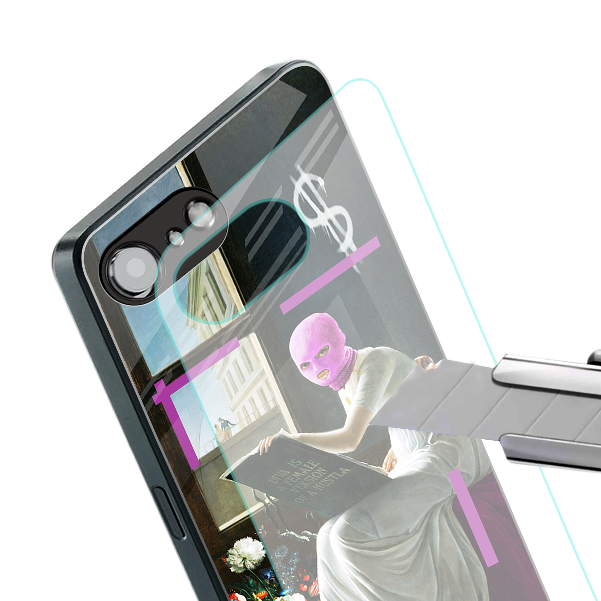 dope diva back phone cover | glass case for iphone 16e