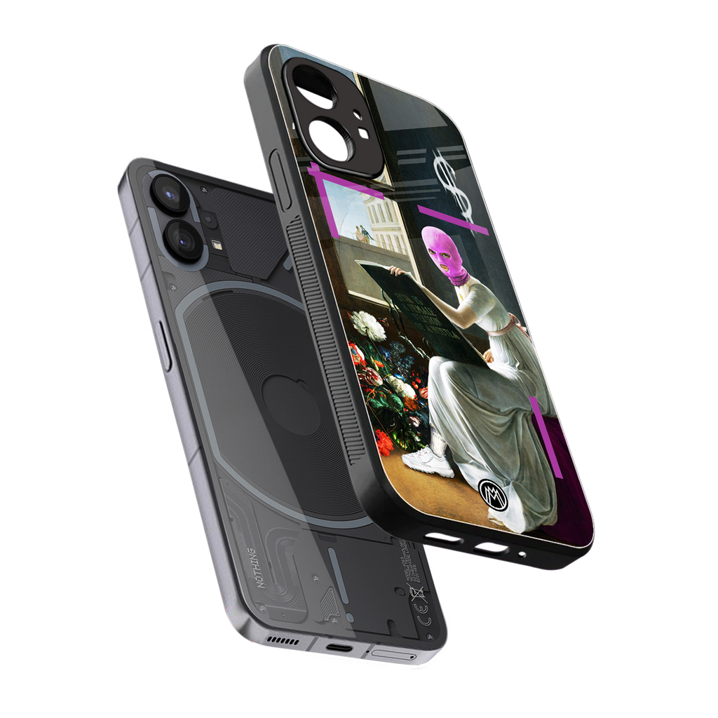 dope diva back phone cover | glass case for nothing phone 1
