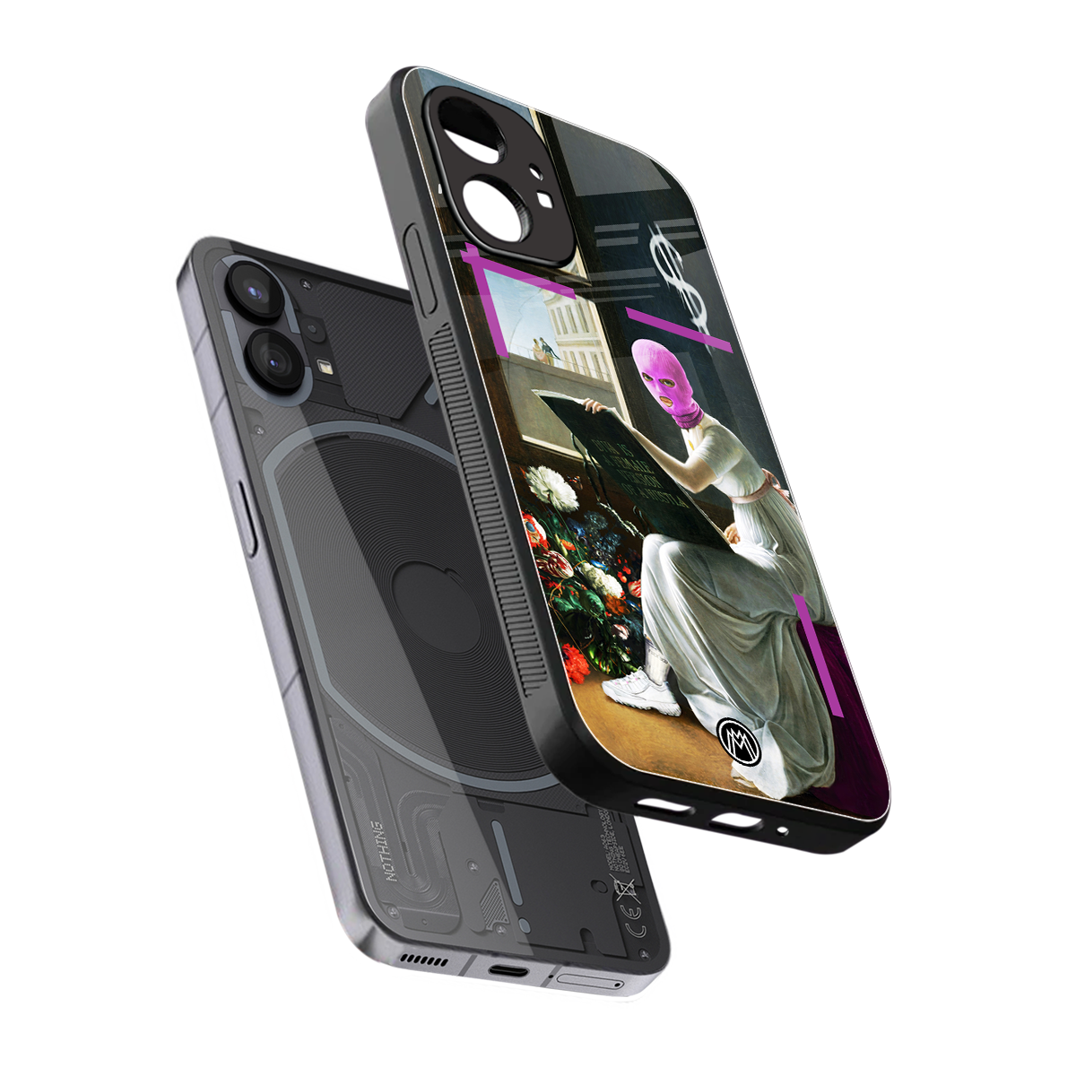 dope diva back phone cover | glass case for nothing phone 1