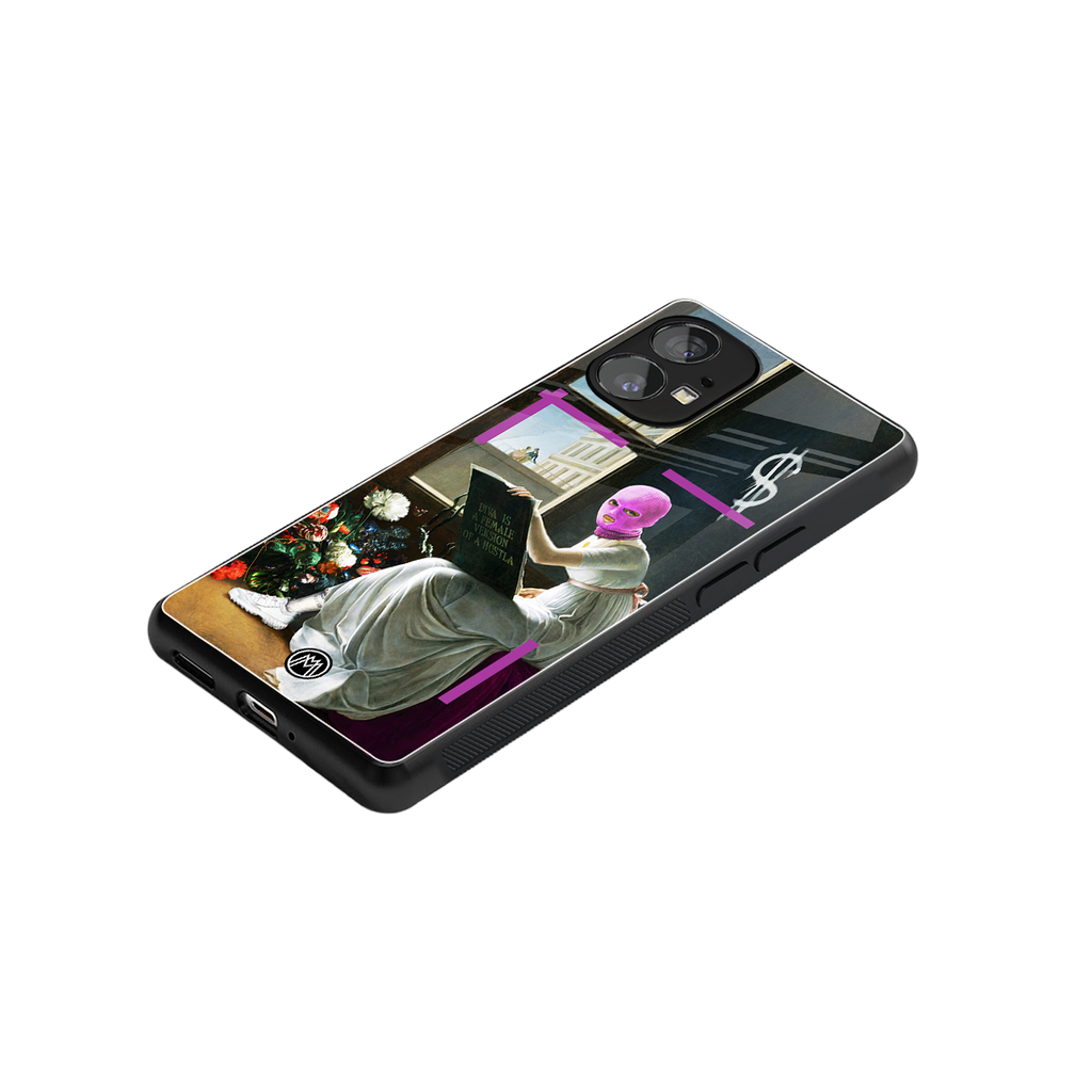 dope diva back phone cover | glass case for nothing phone 1
