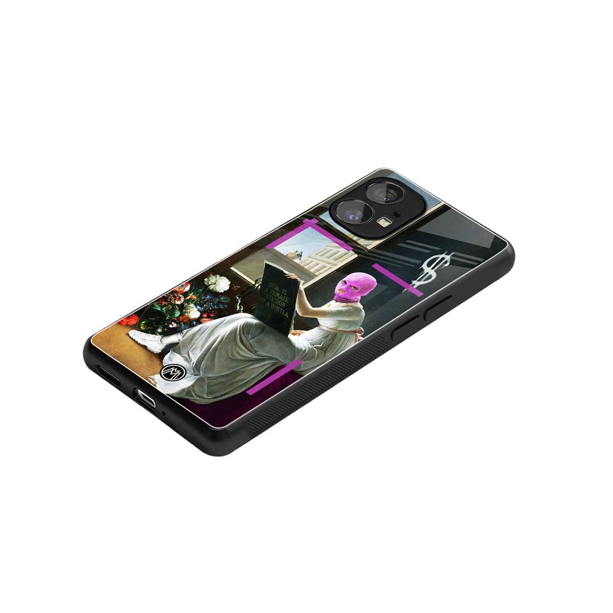 dope diva back phone cover | glass case for nothing phone 1