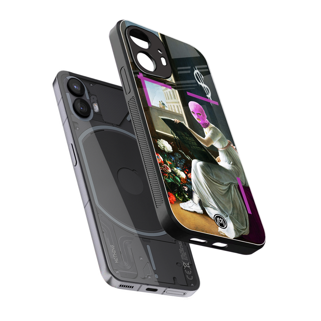 dope diva back phone cover | glass case for nothing phone 2