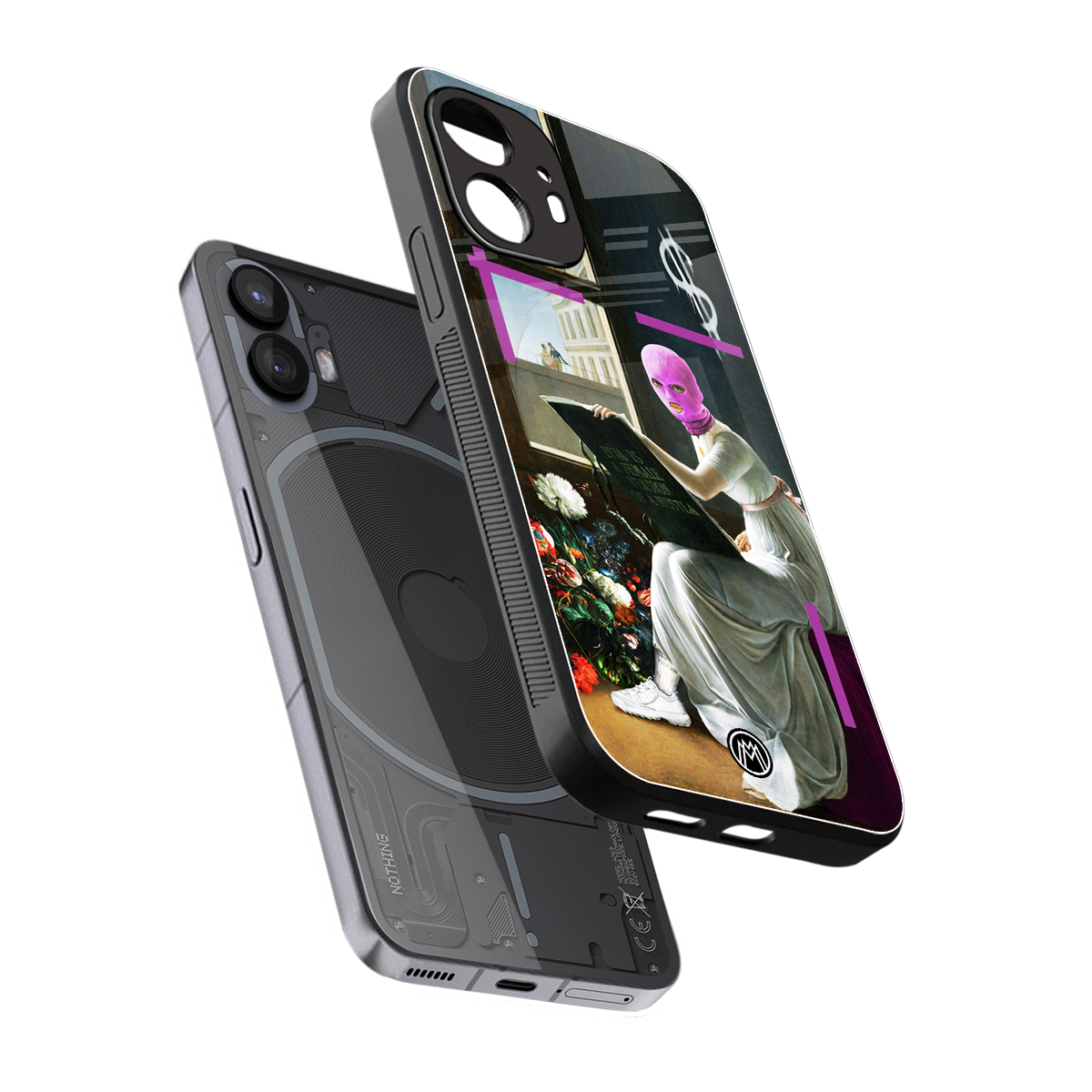 dope diva back phone cover | glass case for nothing phone 2