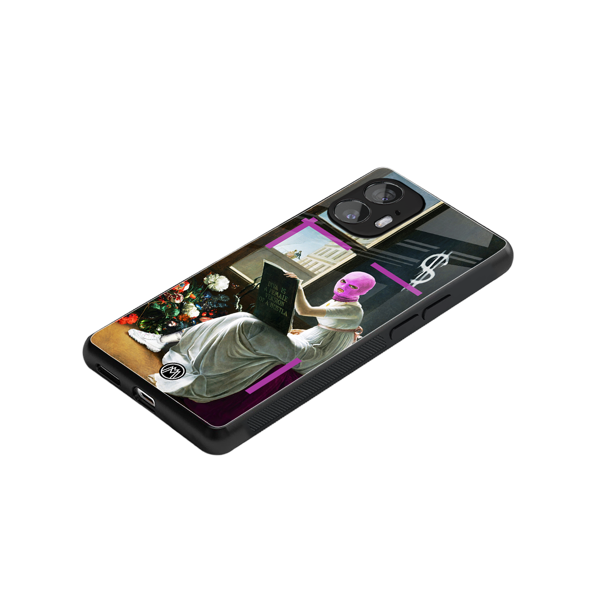 dope diva back phone cover | glass case for nothing phone 2