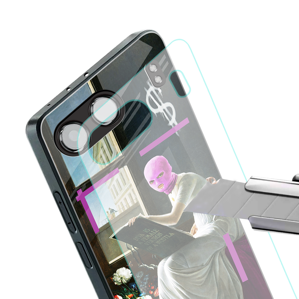 dope diva back phone cover | glass case for oneplus nord 4