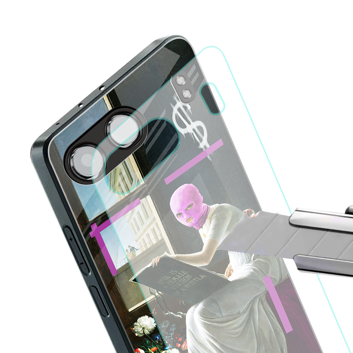 dope diva back phone cover | glass case for oneplus nord 4