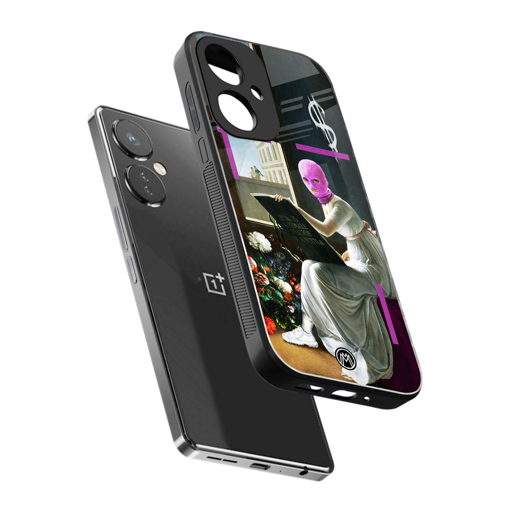 dope diva back phone cover | glass case for oneplus nord ce 3