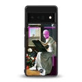 dope diva back phone cover | glass case for google pixel 6 pro
