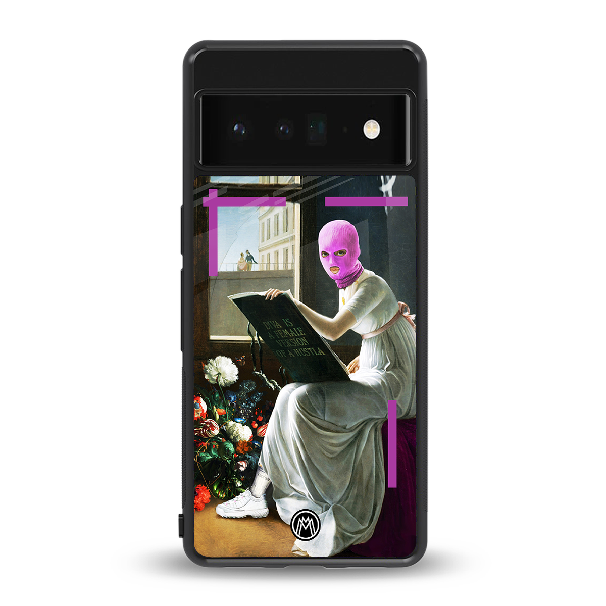 dope diva back phone cover | glass case for google pixel 6 pro