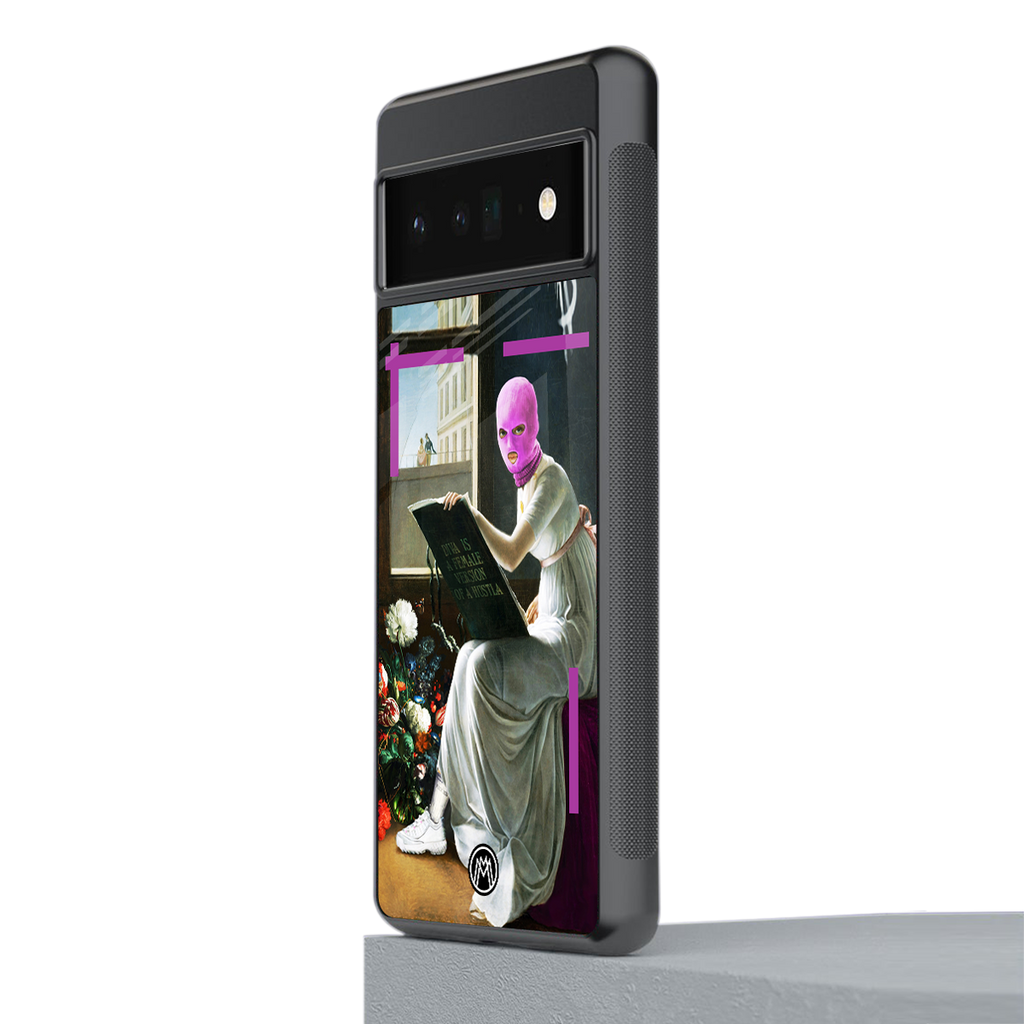 dope diva back phone cover | glass case for google pixel 6 pro